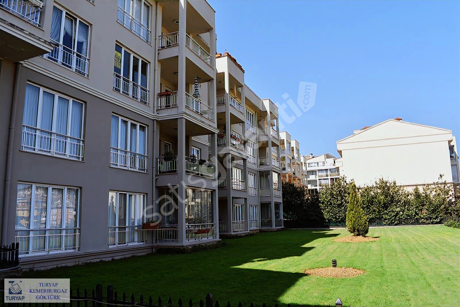 GÖKTÜRK TURYAP'TAN YESHİLL SİT. 3+1 165 M2 ÖNÜ AÇIK DAİRE