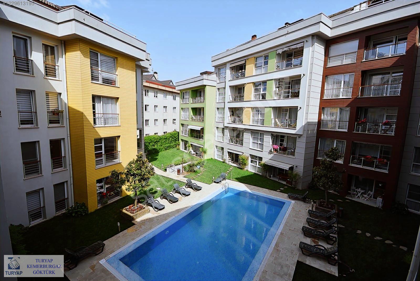GÖKTÜRK PRİVE KEMER CITY 3 SİT. 2+1 1KAPALI MUTFAKLI DAİRE
