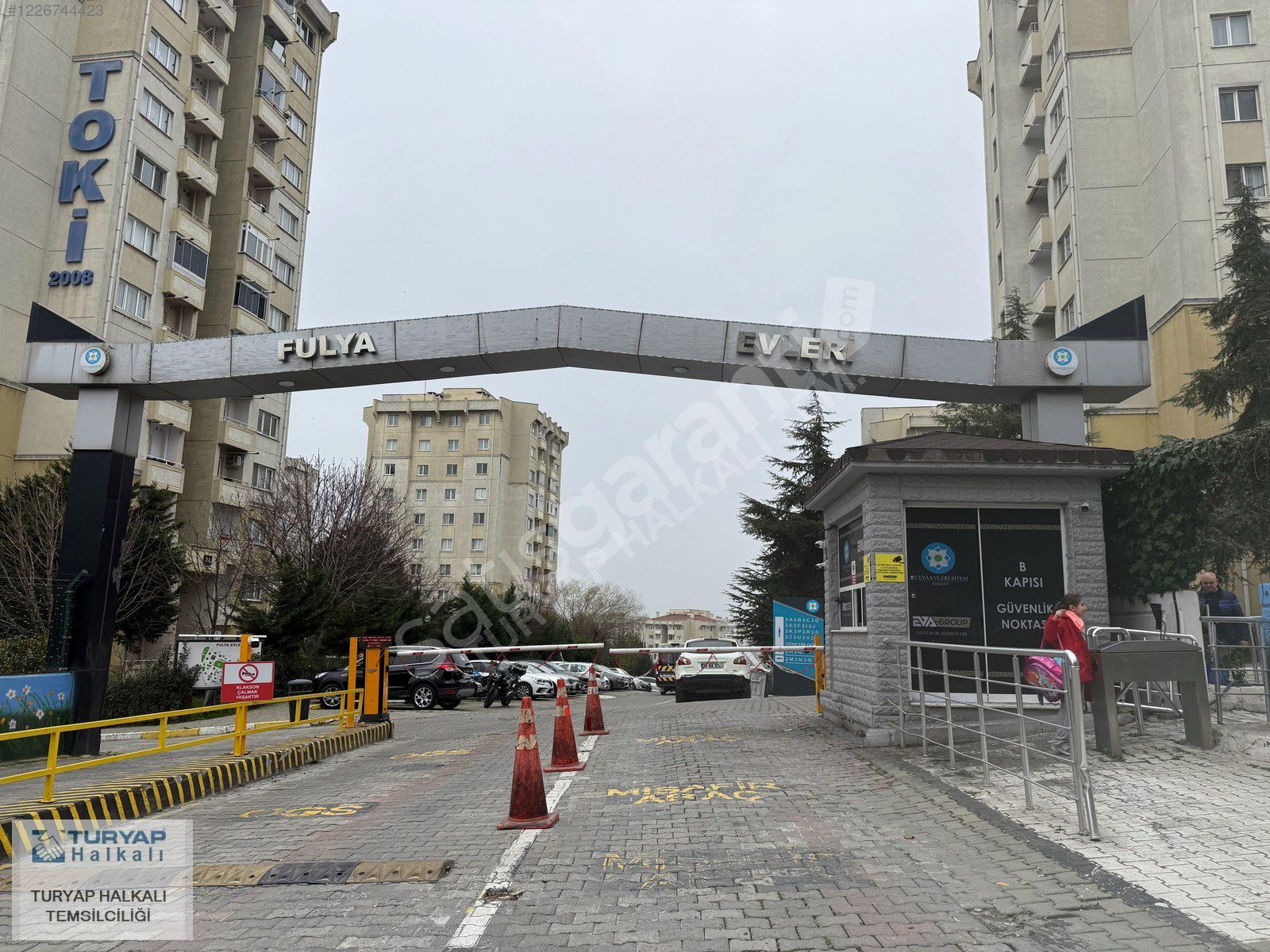 ATAKENT TOKİ FULYA EVLERİ SİTESİ 2+1 75m2 KİRALIK BOŞ DAİRE