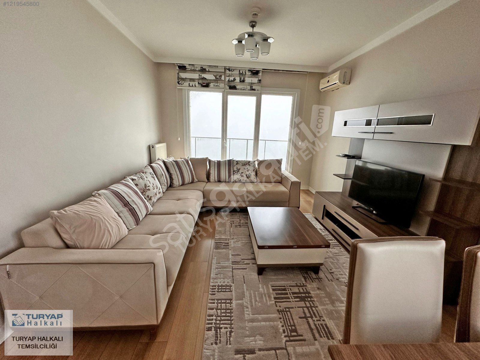 TEMA İSTANBUL SİTESİ 1+1 74m2 EŞYALI KİRALIK DAİRE