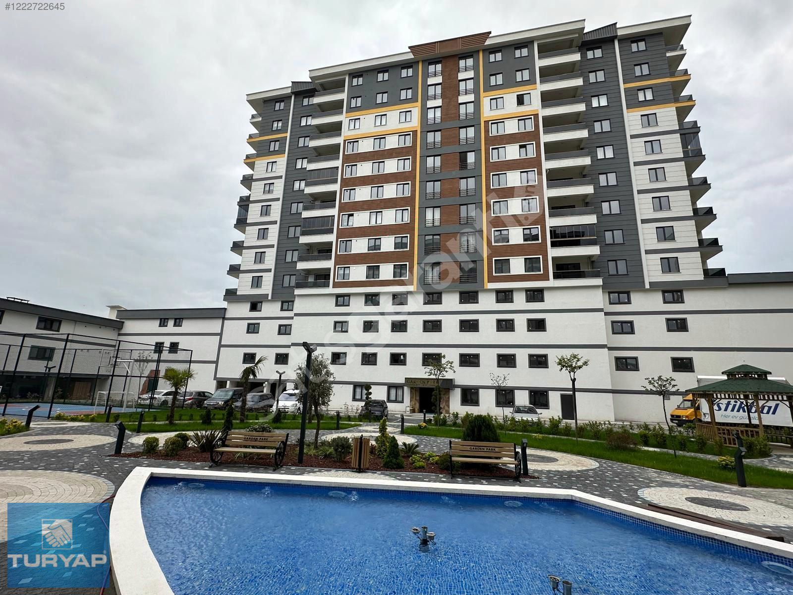 ORDU KARŞIYAKA GARDENPARK'TA 4+1 SATILIK ARA KAT DAİRE