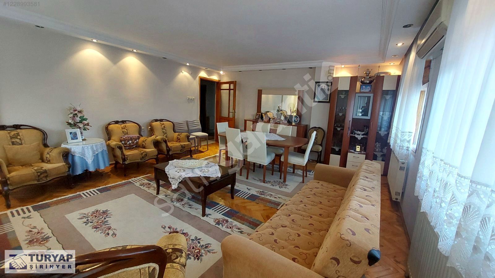 Turyap'tan Buca Çevik 1 Meydan Yakını 3+1 Doğalgazlı Daire