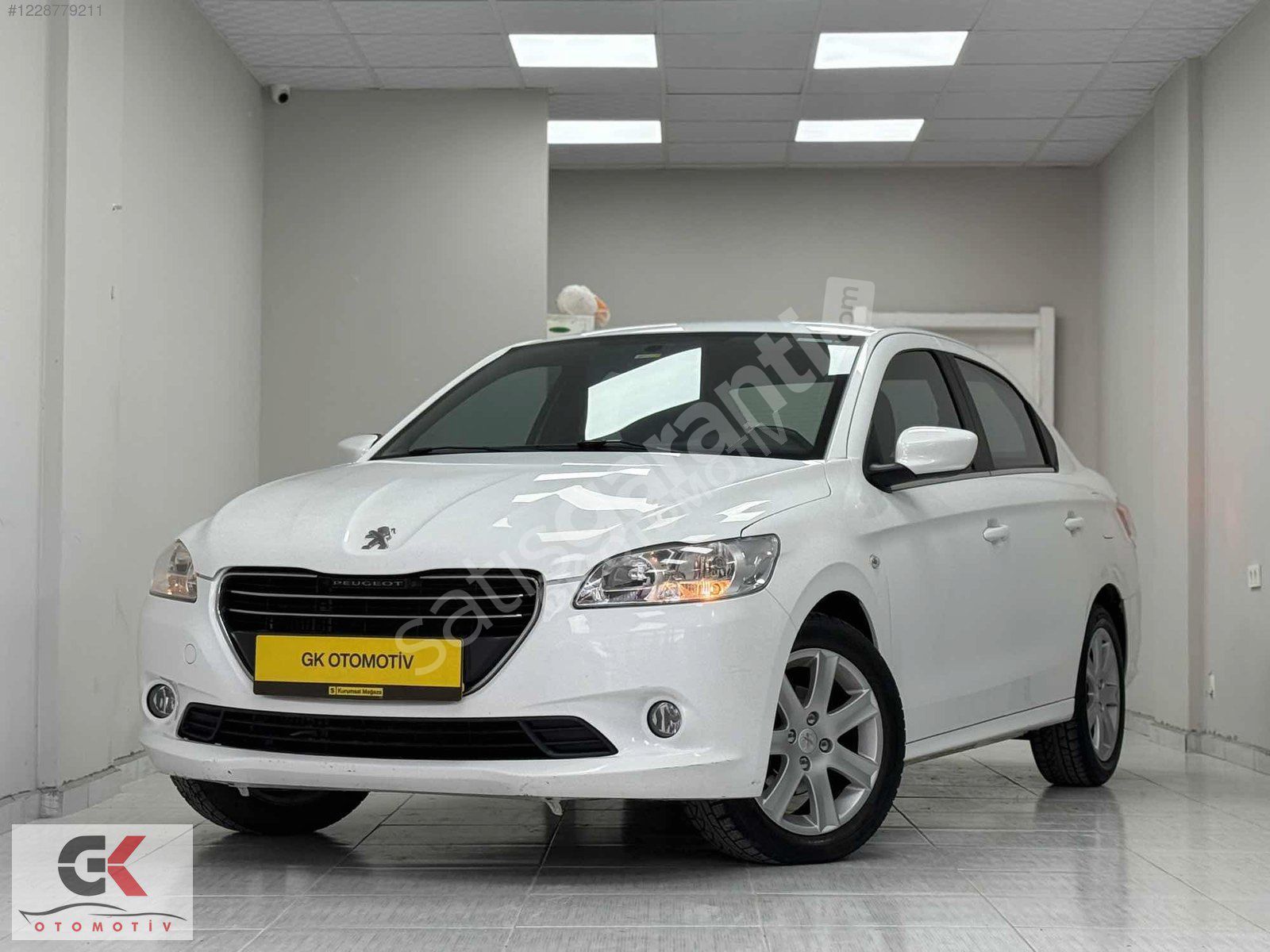 GK OTOMOTİV'DEN 2016 MODEL HATASIZ BOYASIZ PEUGEOT 301 ALLURE