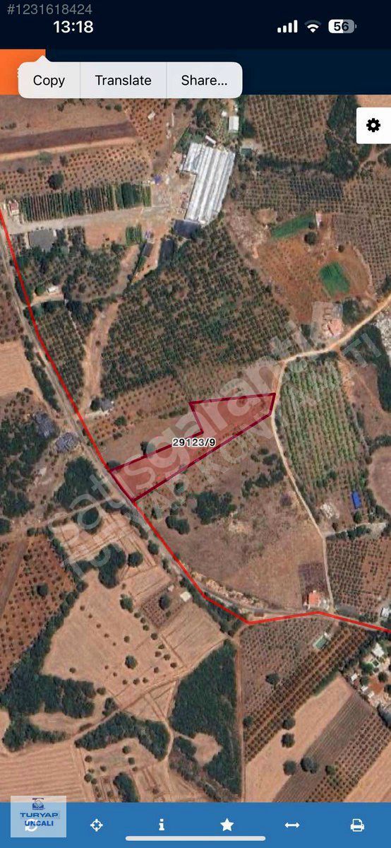 ANTALYA KEPEZ BAŞKÖY DE İMAR SAHASI İÇİNDE YATIRIMLIK TARLA
