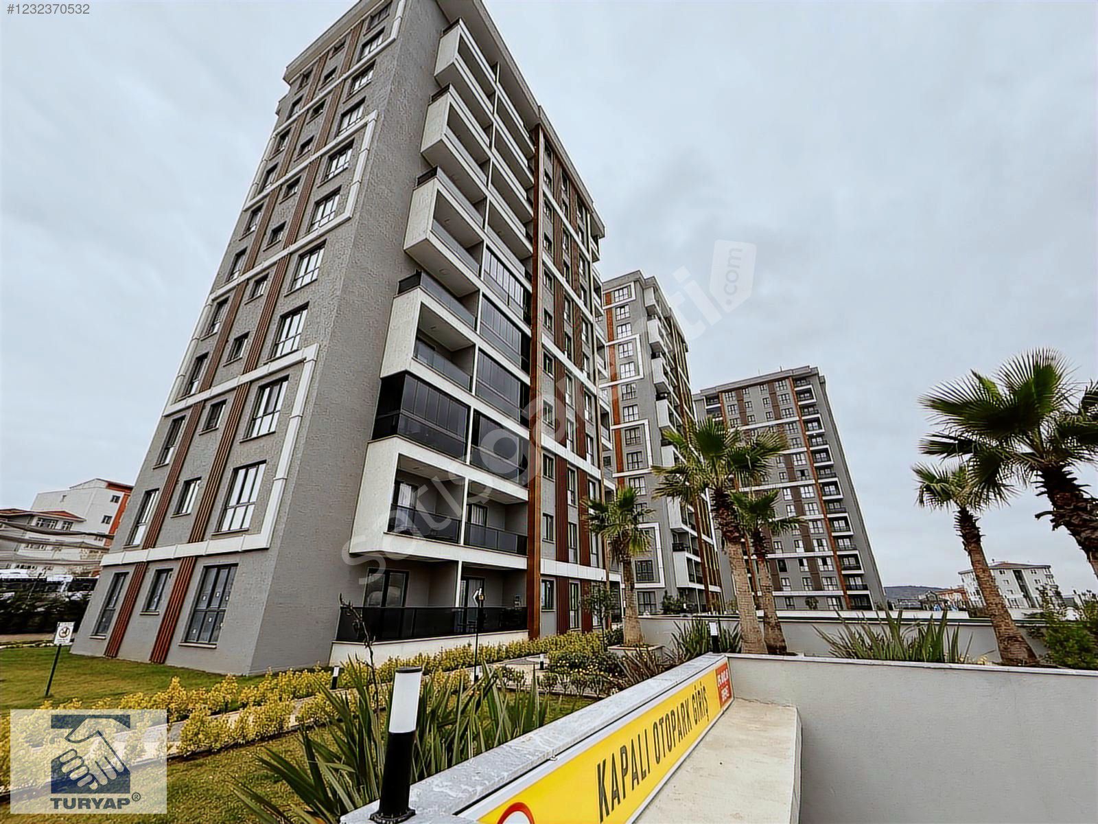 TURYAP TAN BLUE GARDEN SİTESİNDE 1+1 AÇIK MUTFAK KİRALIK DAİRE