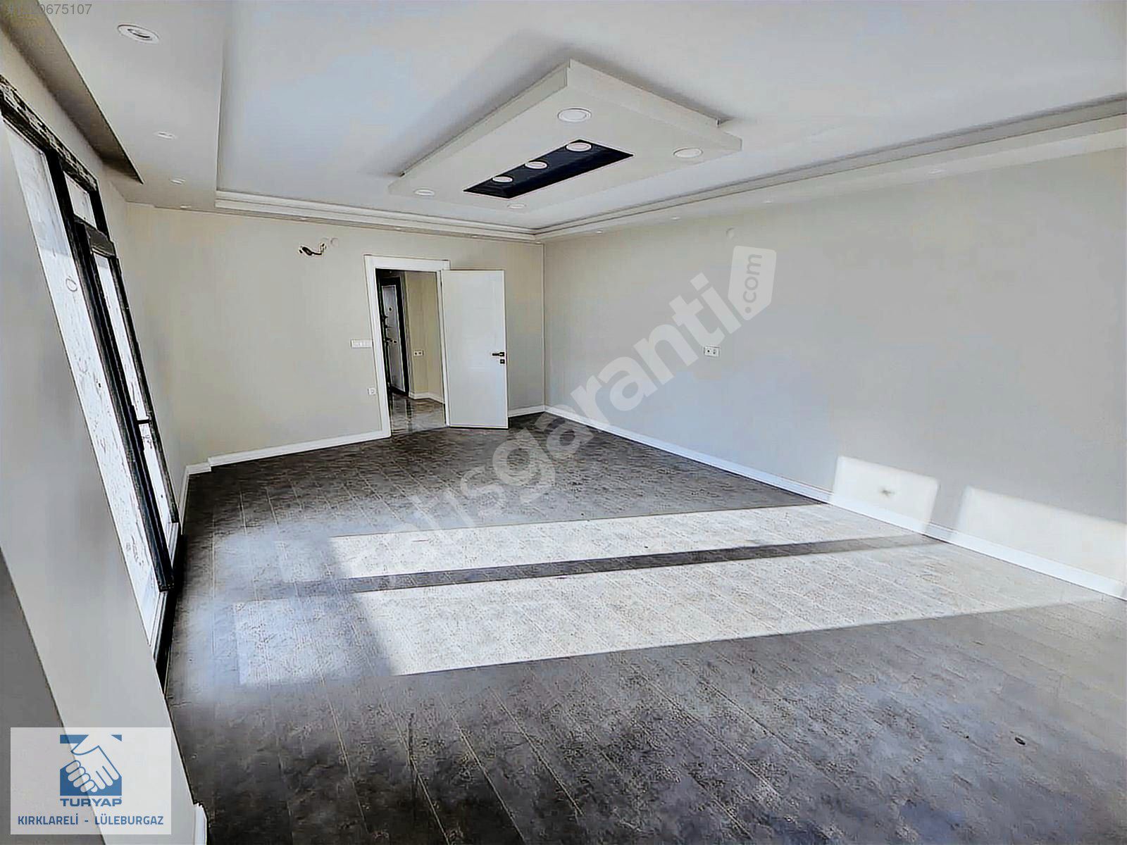 TURYAP'TAN 130M2 YERDEN ISINMA,EBEVEYN BANYOLU, KAPALI OTOPARKLI