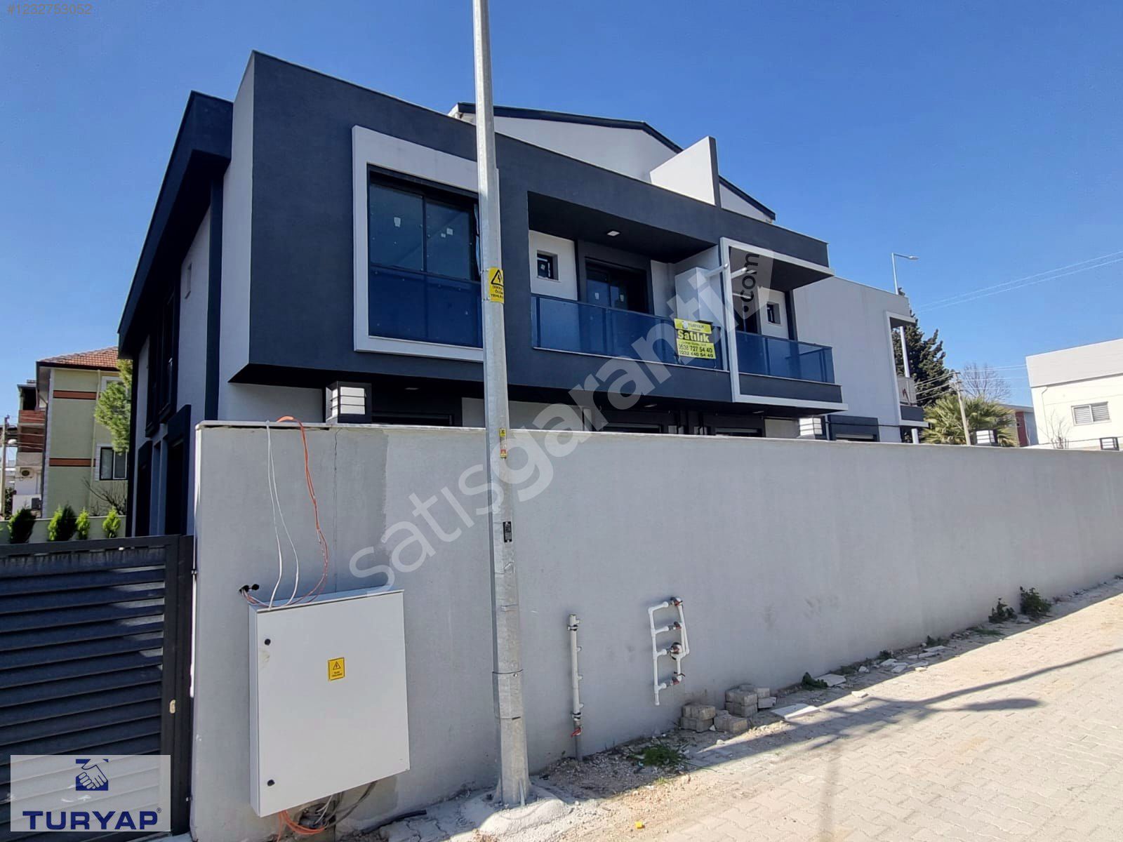 GAZİEMİR TURYAPTAN SARNIÇTA SATILIK 4+1 SIFIR VİLLA
