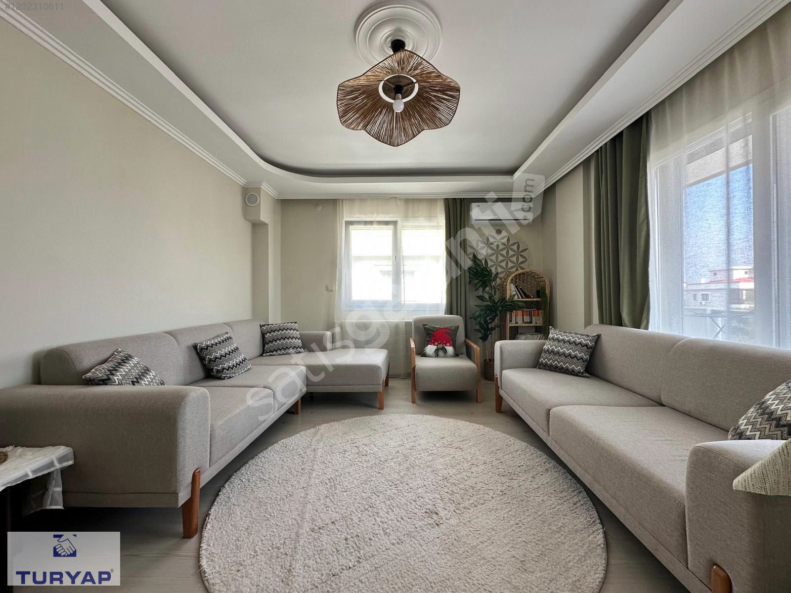 GAZİEMİR TURYAPTAN GÖLCÜKLERDE FULL EŞYALI KİRALIK 2+1 DAİRE