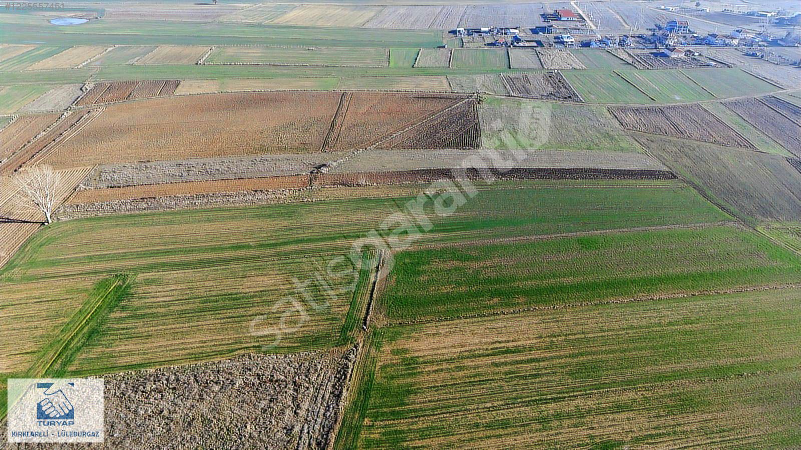 TURYAP LÜLEBURGAZ'DAN DÜĞÜNCÜBAŞI KÖYÜNDE SATILIK 5413 m2 TARLA