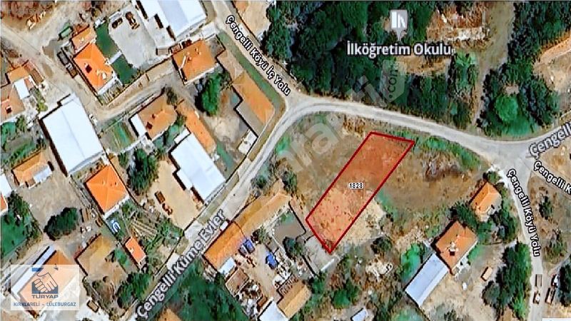 TURYAP'TAN LÜLEBURGAZ ÇENGELLİ' DE SATILIK YOLA CEPHE KÖŞE ARSA