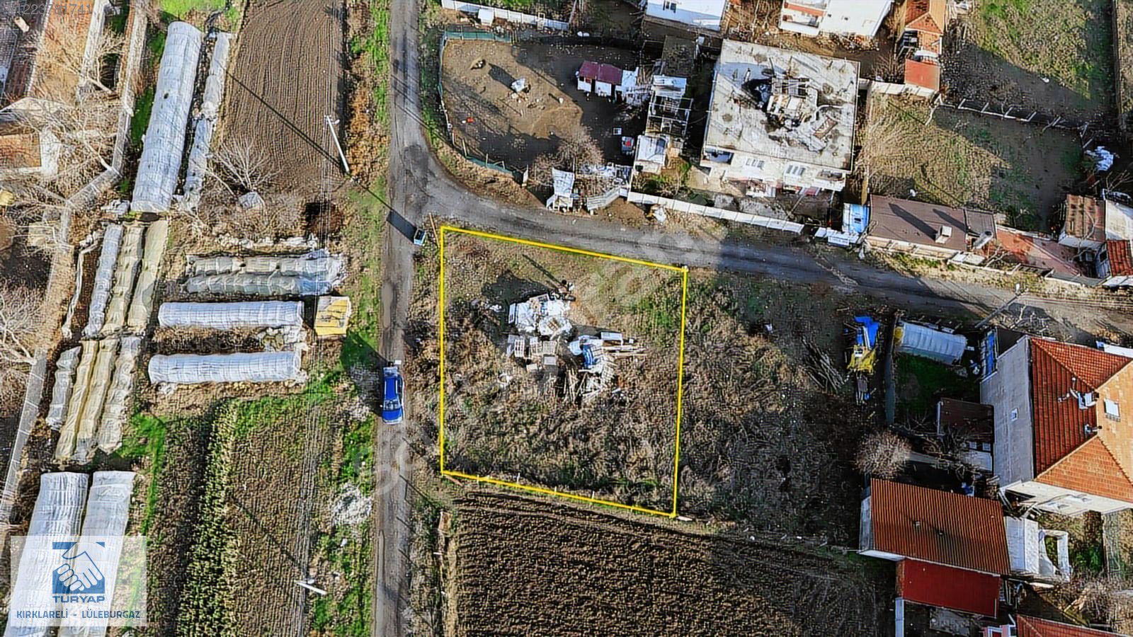 TURYAP'TAN LÜLEBURGAZ DURAK MAHALLESİNDE 454 m2 SATILIK ARSA
