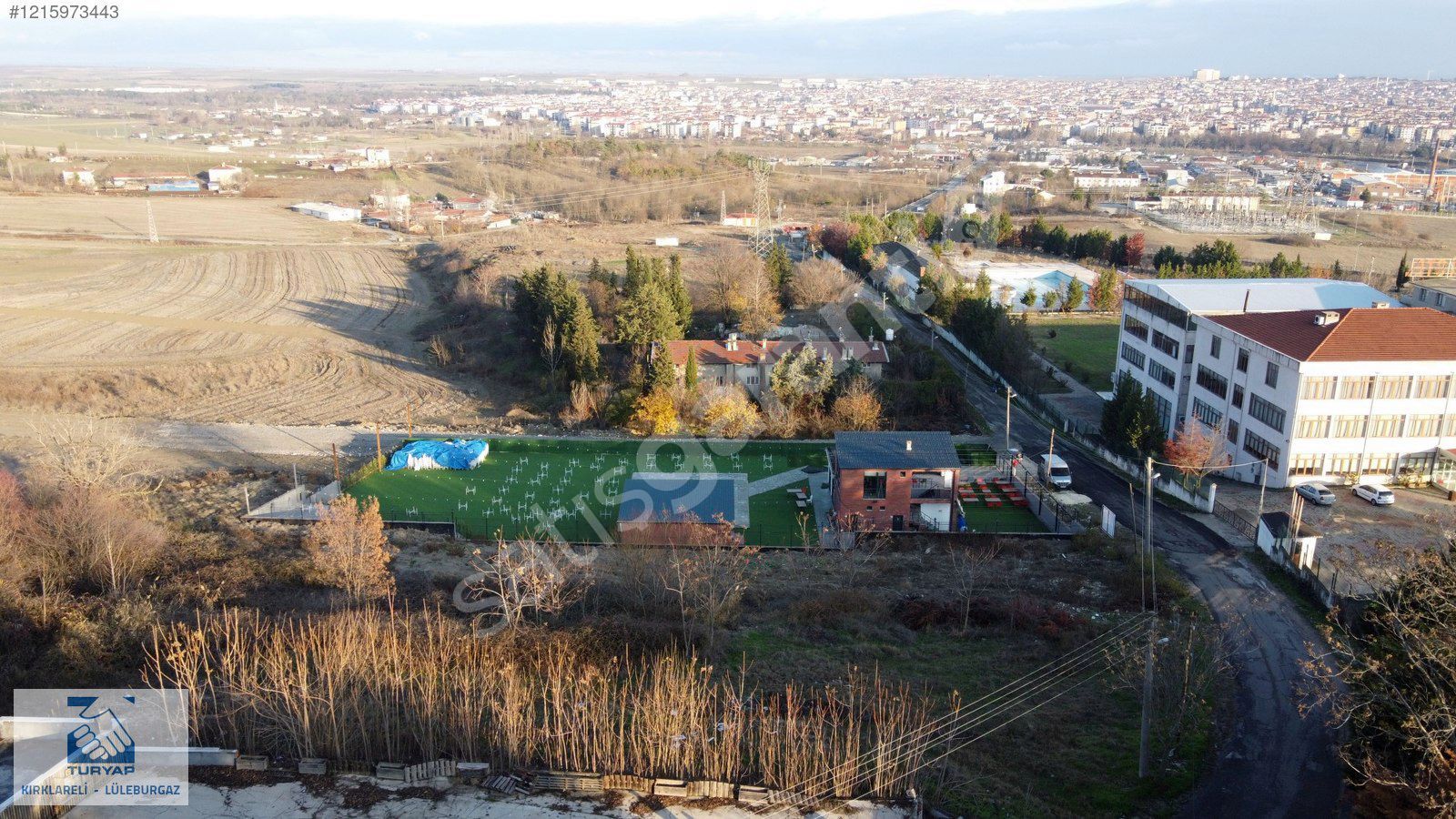 TURYAPTAN DERE MAH. EDİRNE BAYIRINDA 2251 m2 İMARLI ARSA