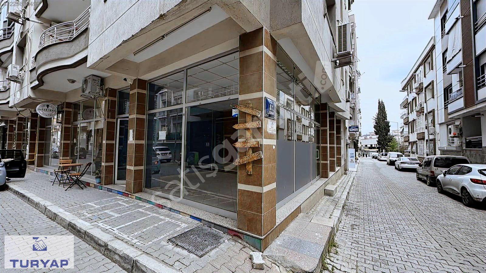 TURYAP GAZİEMİR'DEN ATIFBEY MAH. 50 M² KÖŞE KİRALIK İŞ YERİ