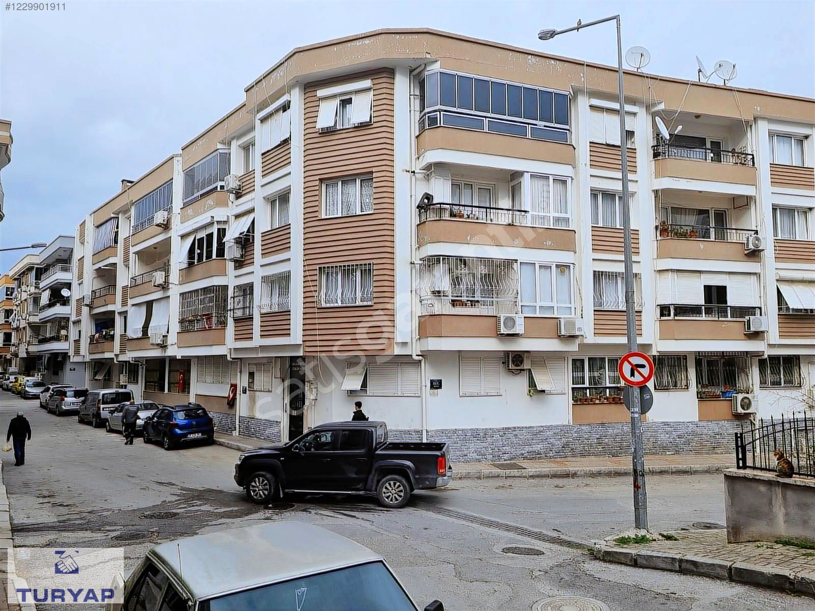 Gaziemir Turyap'tan Yeşil Mh.de Full Tadilatlı 3+1 Daire