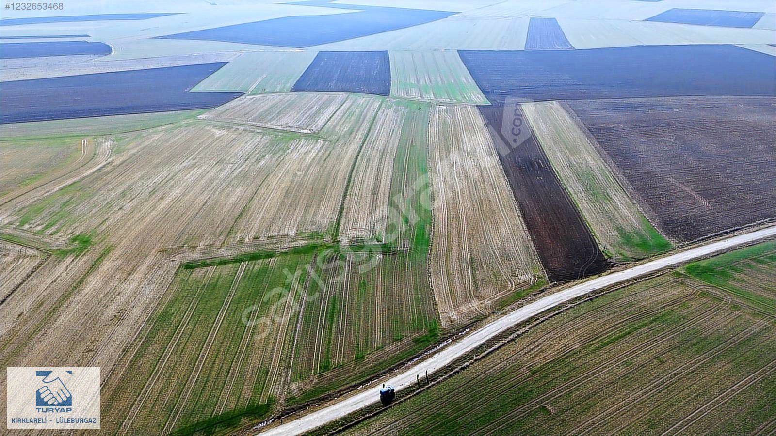TURYAP LÜLEBURGAZ'DAN KAYABEYLİ KÖYÜNDE 5050 m2 SATILIK TARLA
