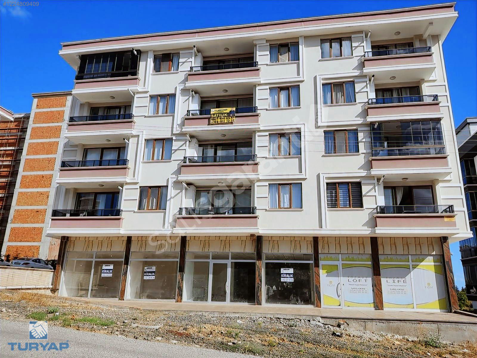 ALİ ERİŞGİN'DEN SATILIK GENİŞ 1+1 DAİRE