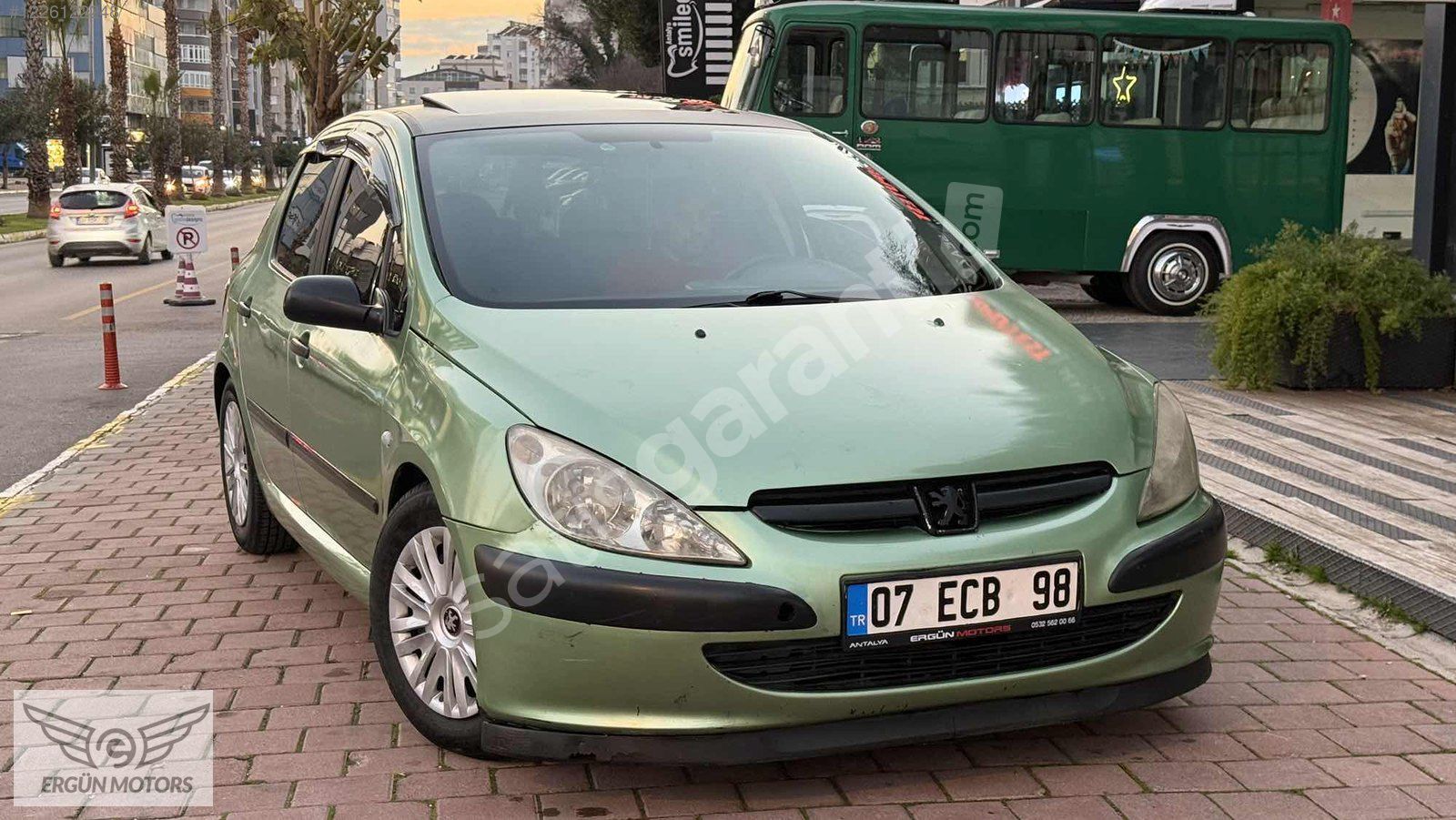 PEUGEOT 307 1.4HDI SUNROOF'LU LANSMAN RENK