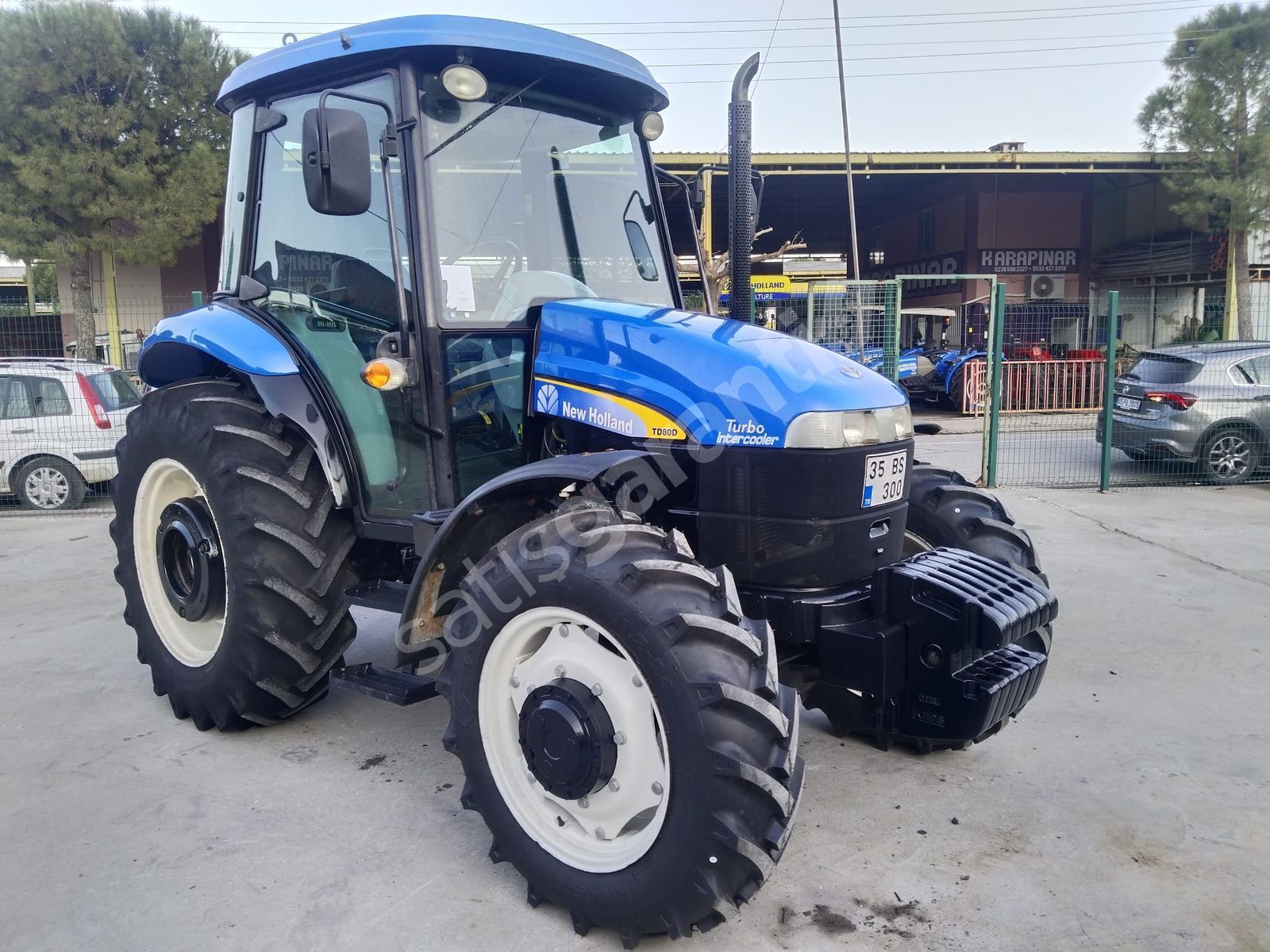 2011, NEW HOLLAND TD80D DT, K-K, TURBO, İNTERCOOLER