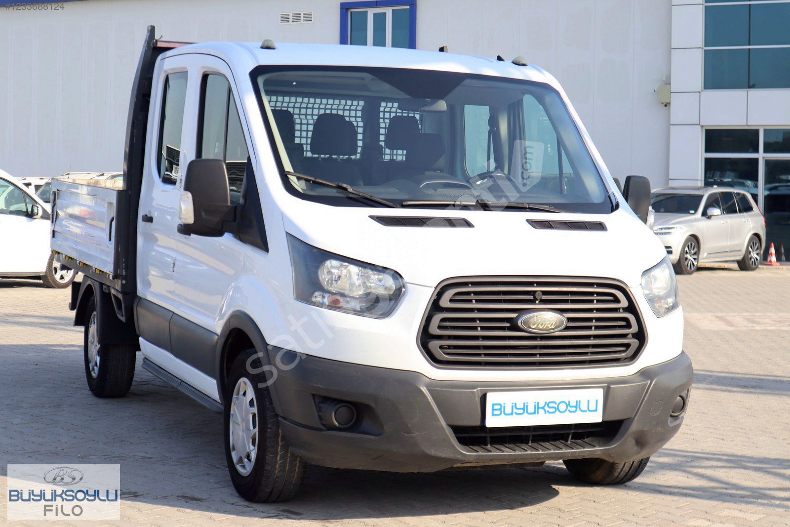 BÜYÜKSOYLU FİLO/2017 FORD TRANSİT 350 M ÇİFT KABİN KAMYONET