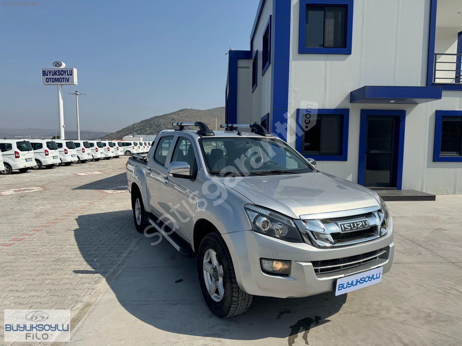 BÜYÜKSOYLU FİLO/2016 ISUZU D MAX 4X4 LTD ÇİFT KABİN 163 HP