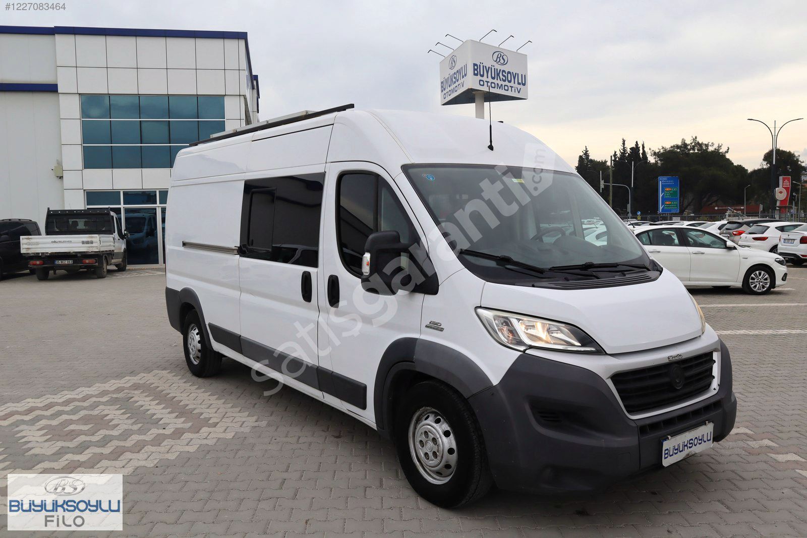 BÜYÜKSOYLU FİLO/2015 MODEL FİAT DUCATO 13 M³ KARAVAN
