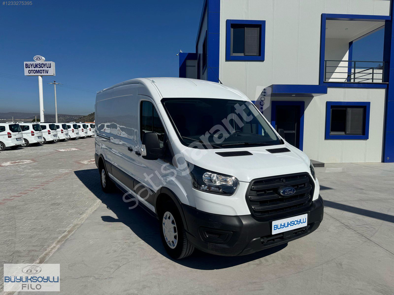BÜYÜKSOYLU FİLO/2022 FORD TRANSIT 350 L VAN 11 M3
