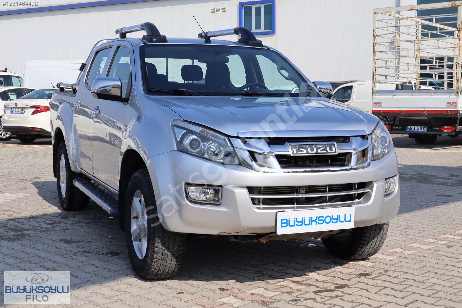 BÜYÜKSOYLU FİLO/2016 ISUZU D-MAX 2.5 4X4 LTD ÇİFT KABİN PİCKUP