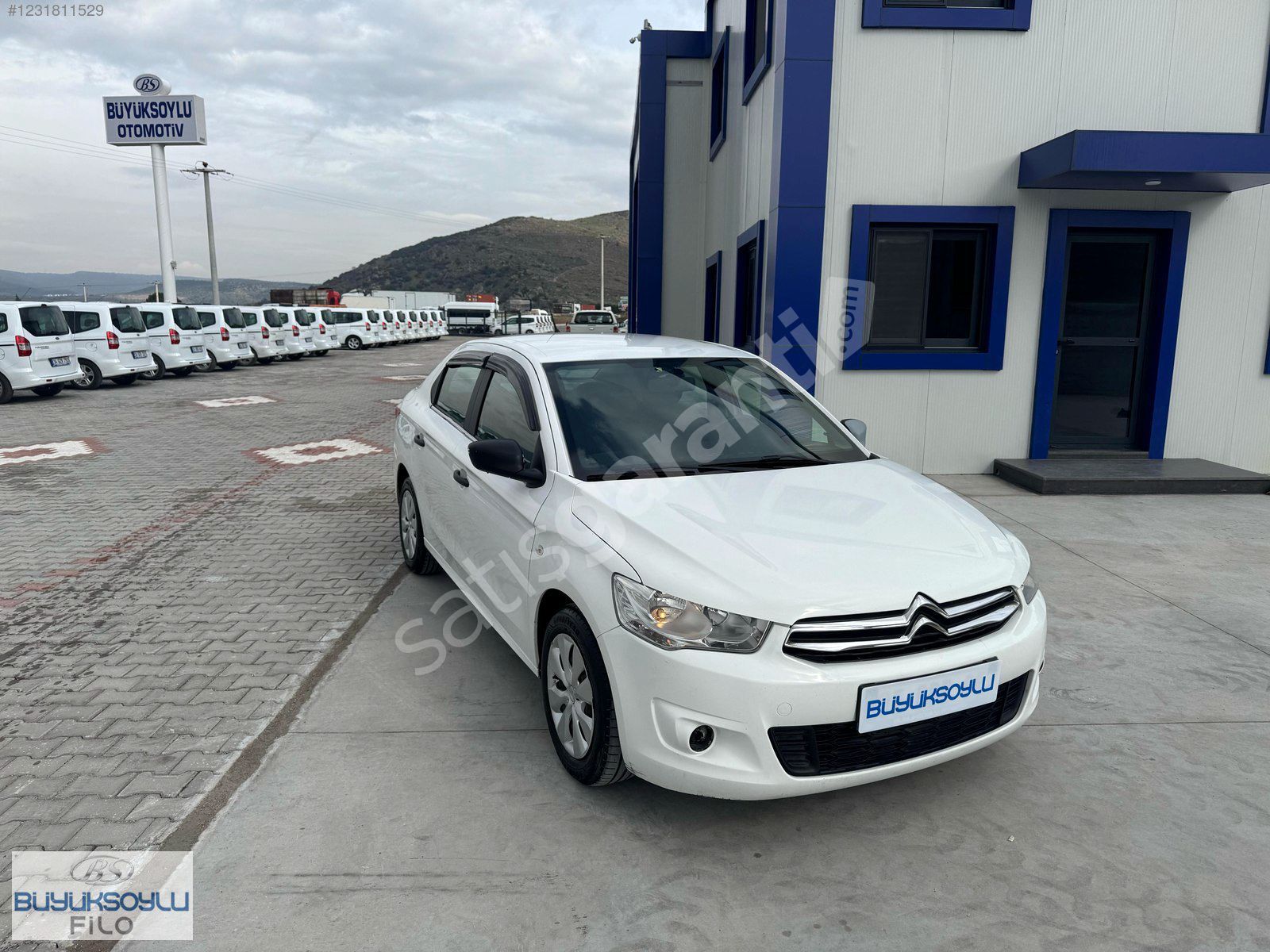 BÜYÜKSOYLU FİLO/2016 CITROEN C ELYSEE 1.6 HDI ATTRACTION TEKNO