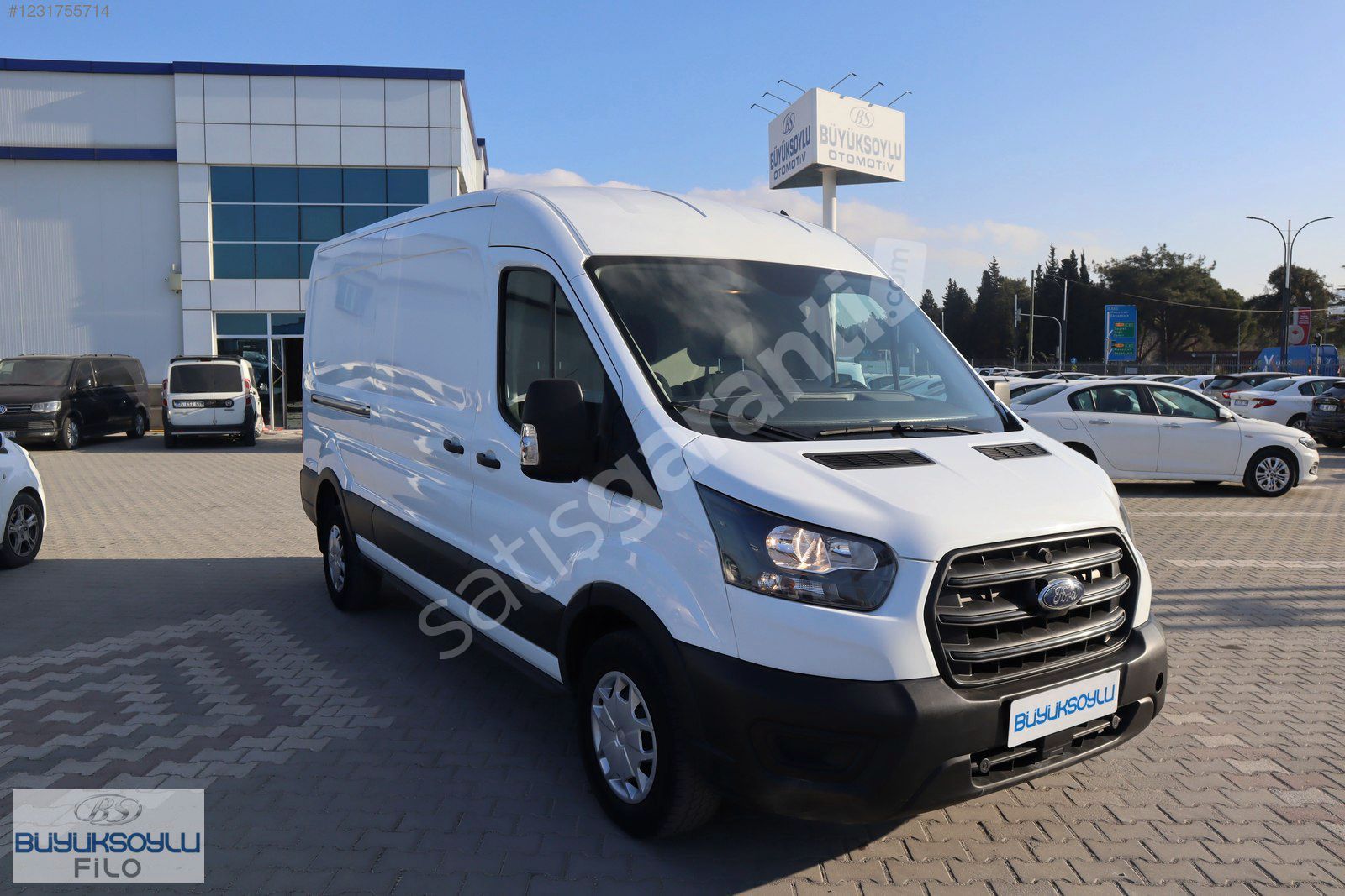 BÜYÜKSOYLU FİLO/2022 MODEL FORD TRANSİT 350L PANELVAN 170 HP A/C