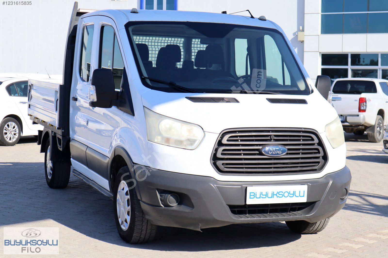 BÜYÜKSOYLU FİLO/2015 FORD TRANSİT 350 M ÇİFT KABİN KAMYONET