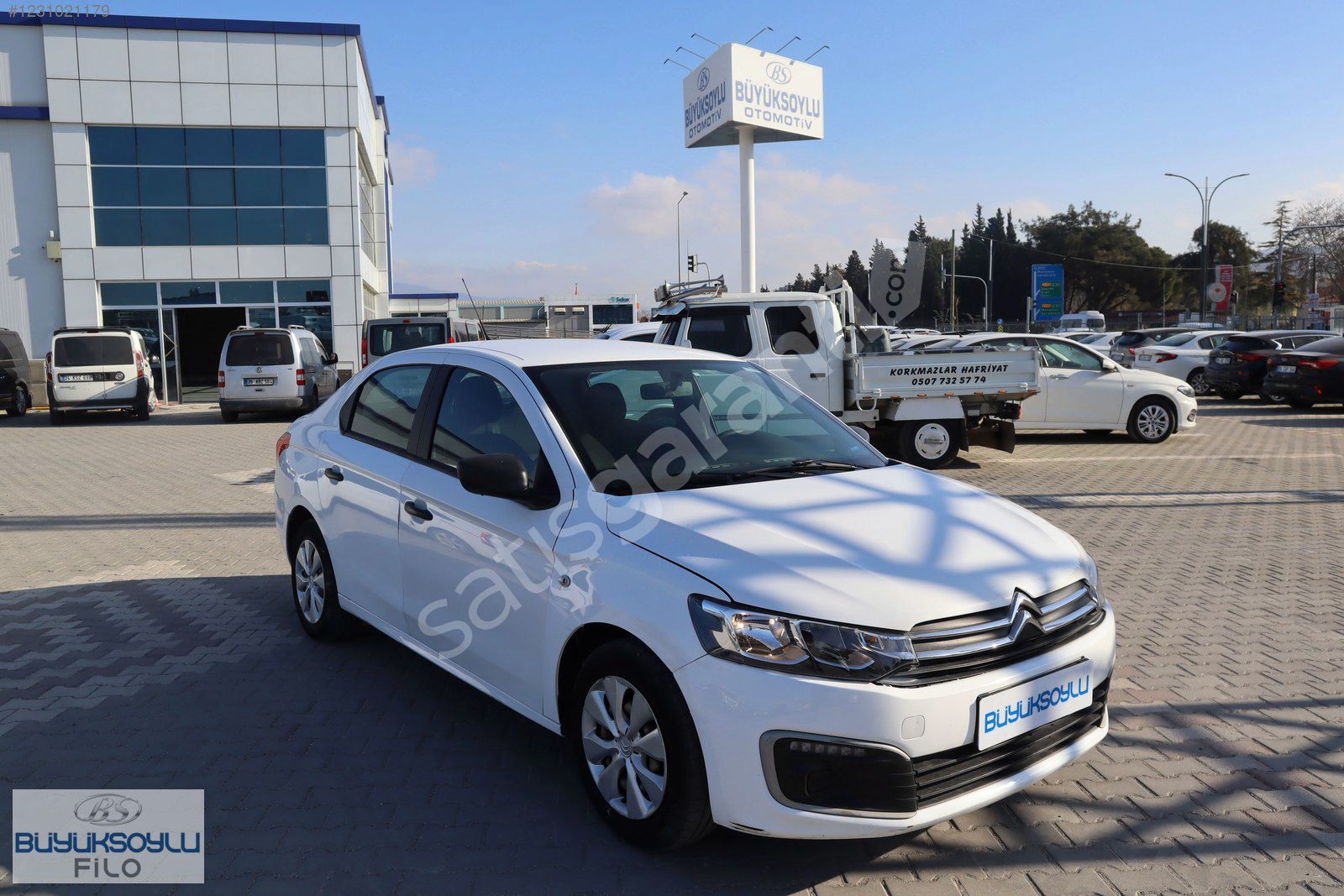 BÜYÜKSOYLU FİLO/2017 MODEL CİTROEN C-ELYSEE 1.6 HDI LİVE 92 HP
