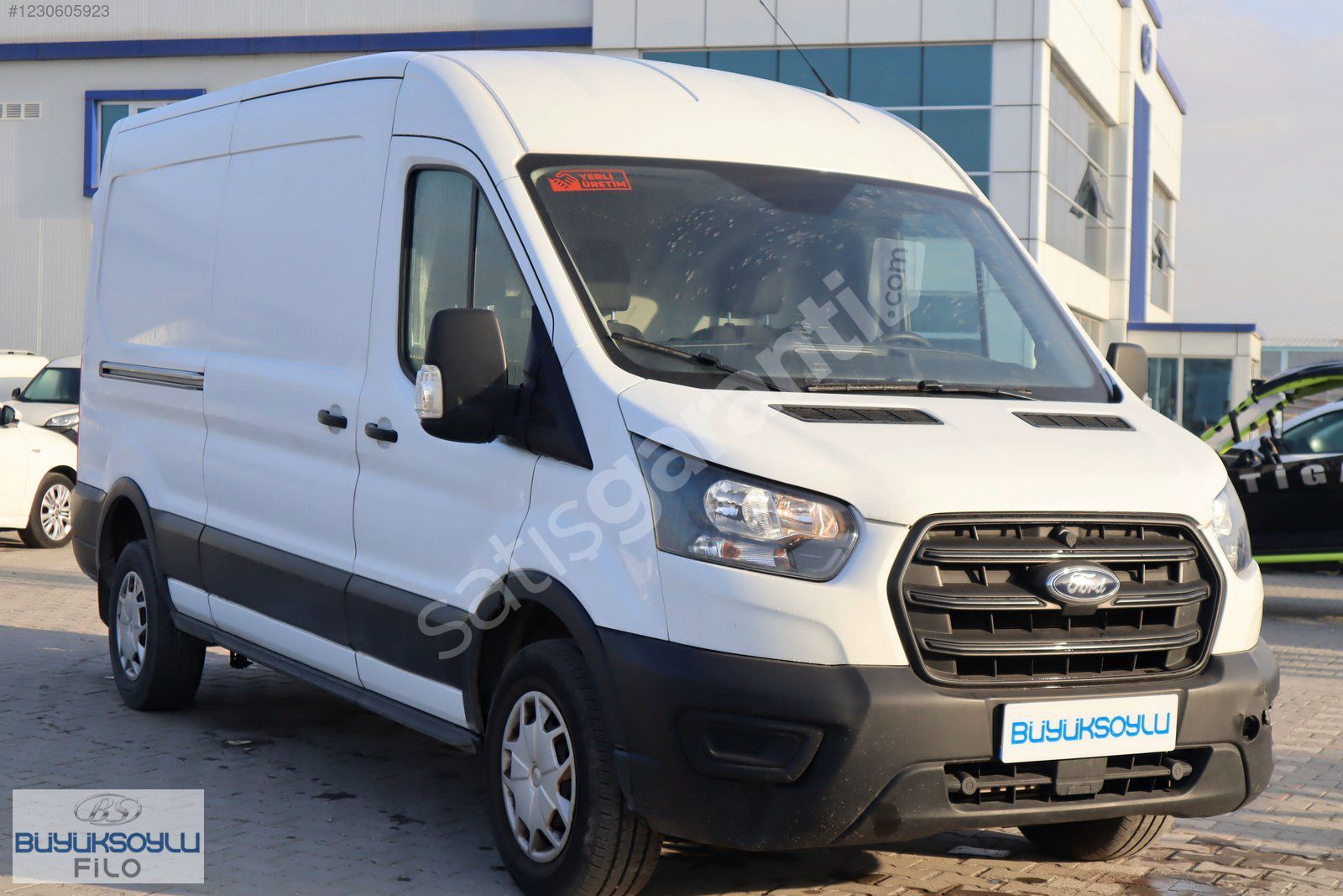 BÜYÜKSOYLU FİLO/2023 MODEL FORD TRANSİT 350L PANELVAN 170 HP A/C