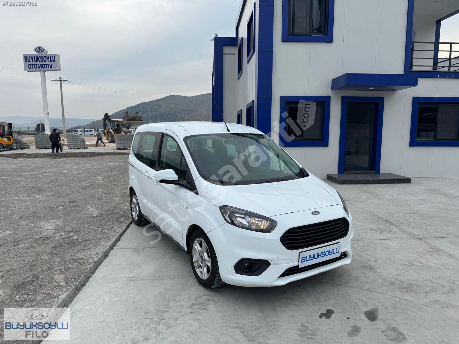 BÜYÜKSOYLU FİLO/2021 MODEL FORD COURIER 1.5 TDCI DELUXE