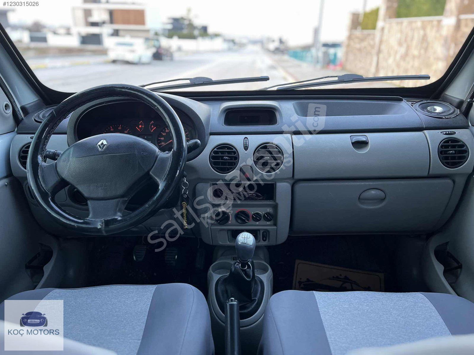 2006 KANGOO 1.5 DCi DEĞİŞENSİZ KLİMALI ÇİFT SÜRGÜ TEK KAPAK