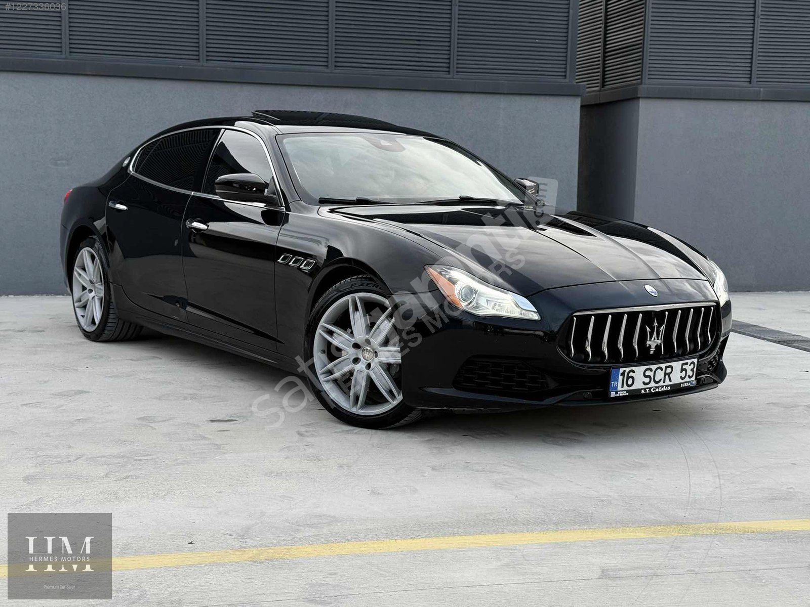 'HERMES MOTORS' 2016 MASERATİ QUATTROPORTE FERMAS HATASIZ