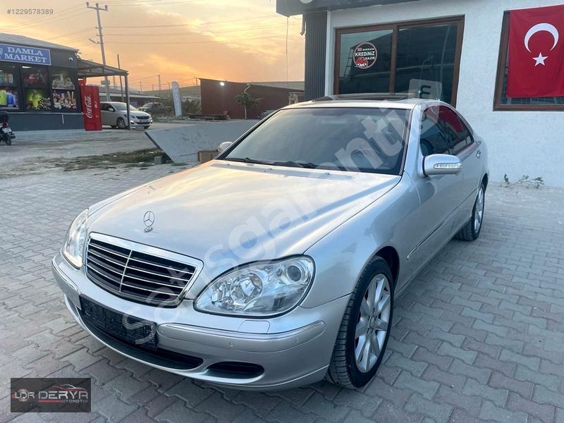 2004 DERİ ELK-KOLTUK-ISITMA-SUNROOF-YÜKSELTME-ALÇLATMA FULL S320