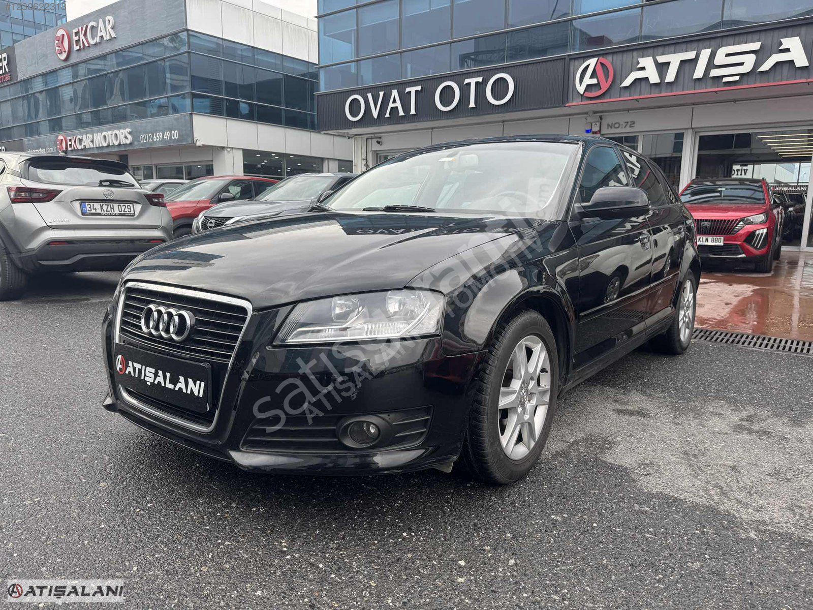 ATIŞALANI OTOMOTİV'DEN 2012 DİZEL AUDİ A3 1.6 OTOMATİK MASRAFSIZ