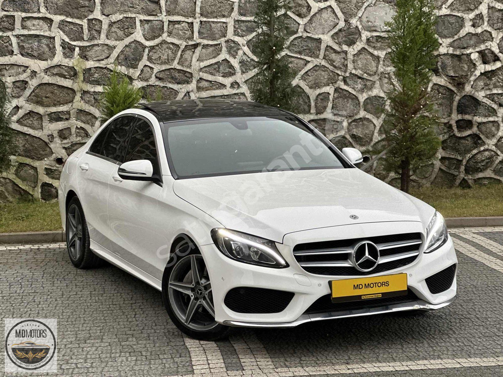 MD MOTORS'DAN 2017 MODEL MERCEDES BENZ C180 AMG 156 HP HATASIZ