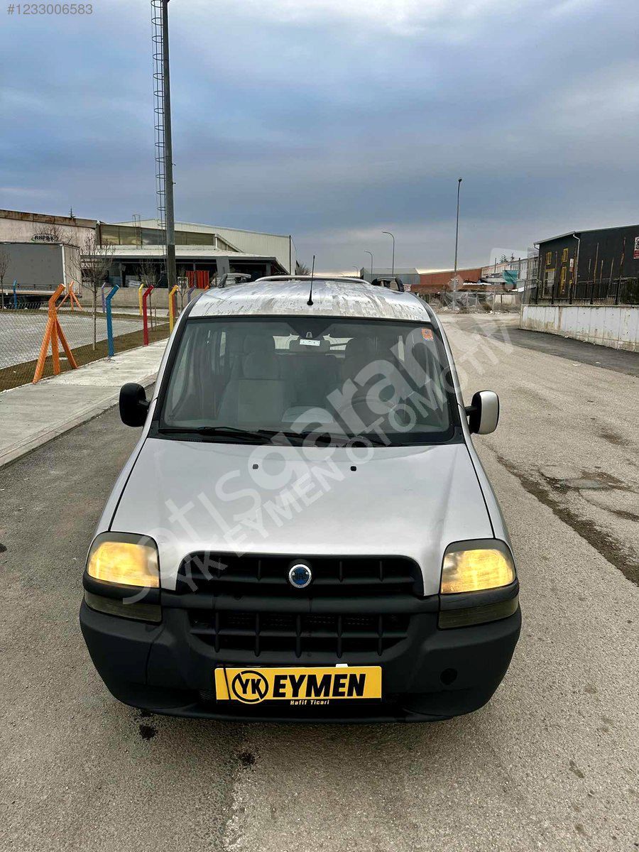 YK EYMEN'DEN 2005 FİAT DOBLO 1.2 ACTUVE SIRALI LPG LI TEK SÜRGÜ
