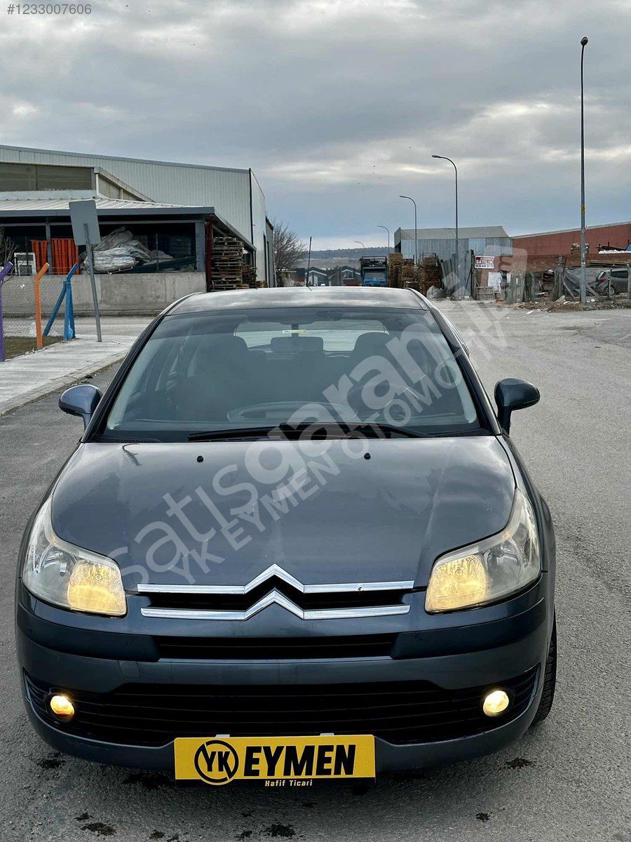 YKEYMEN'DEN CİTRÖEN C4 1.6 HDİ CONFORT DİZELOTOMATİK KKT12TAKSİT