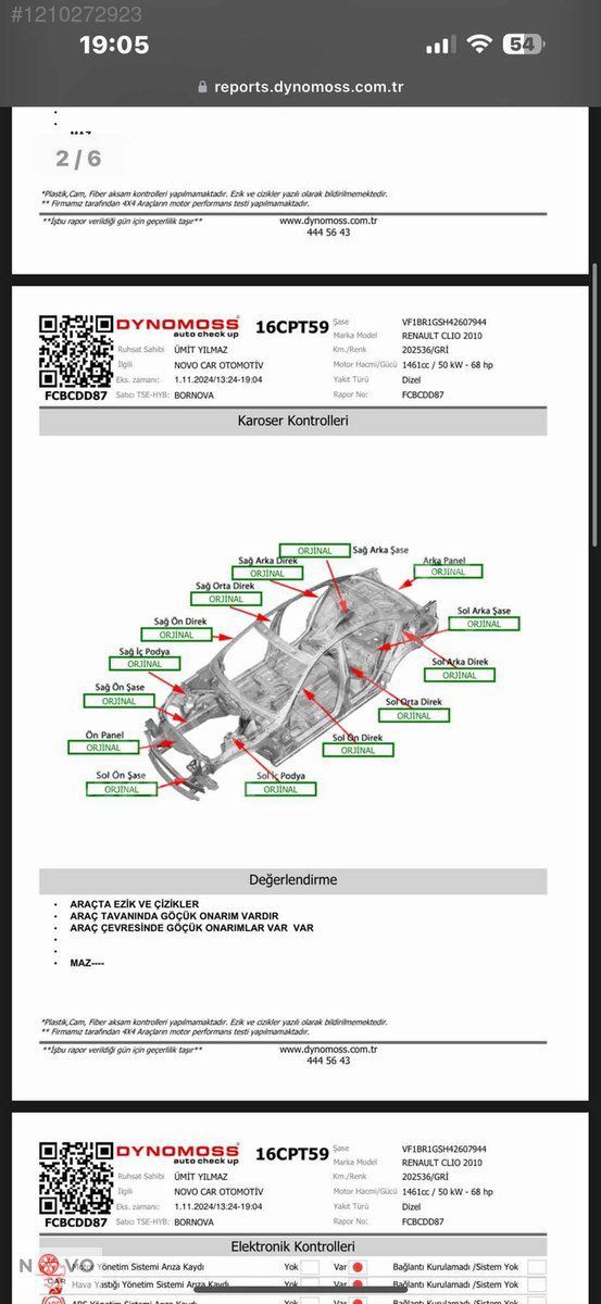 Renault Clio 1.5 dCİ 2010 ModeL ( Değişensiz ) Makyajlı Kasa