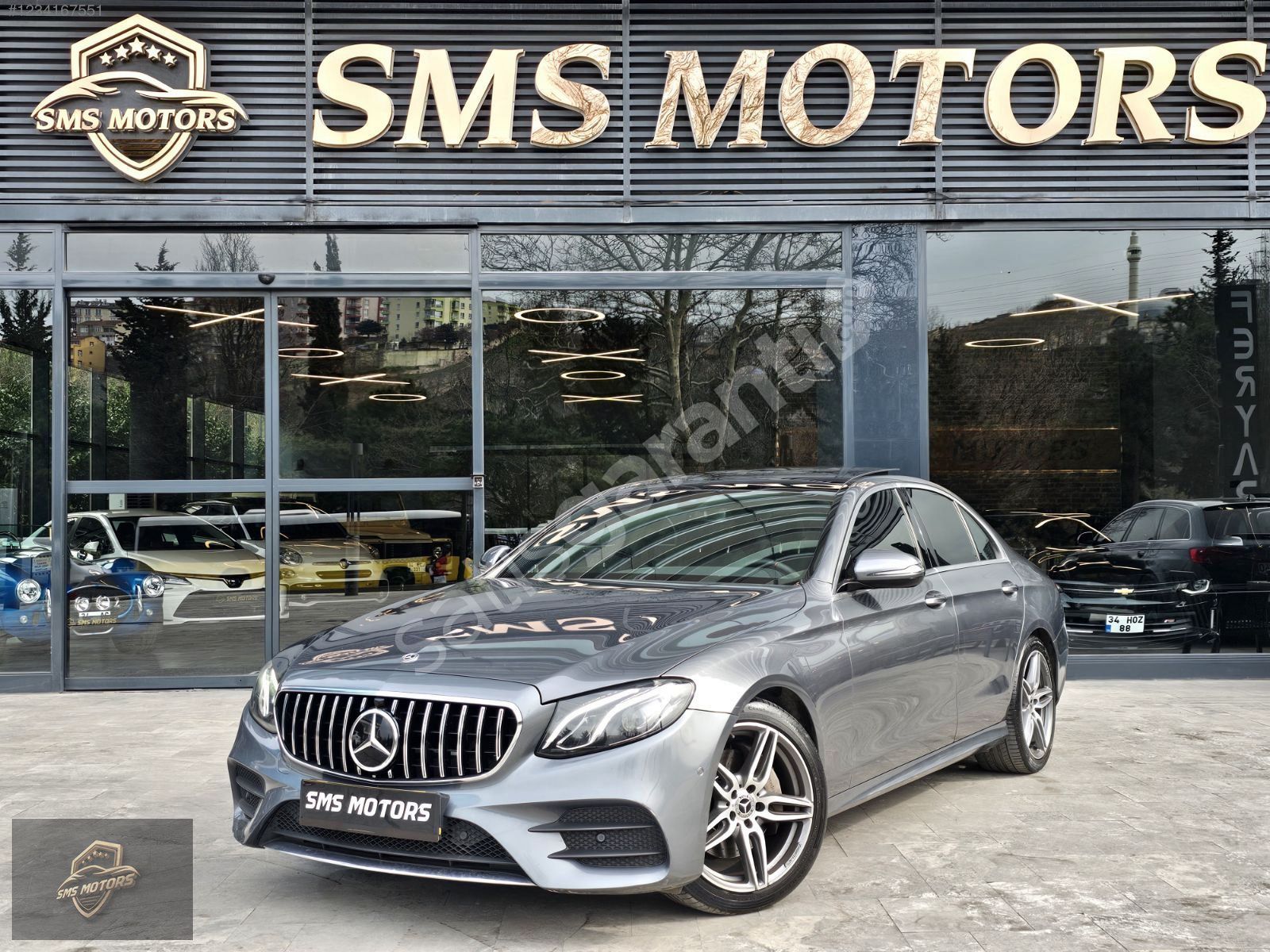 SMS MOTORS 2018 MERCEDES-BENZ E180 AMG CMND-HYLT-VKM-E.BGJ-Ç.HFZ