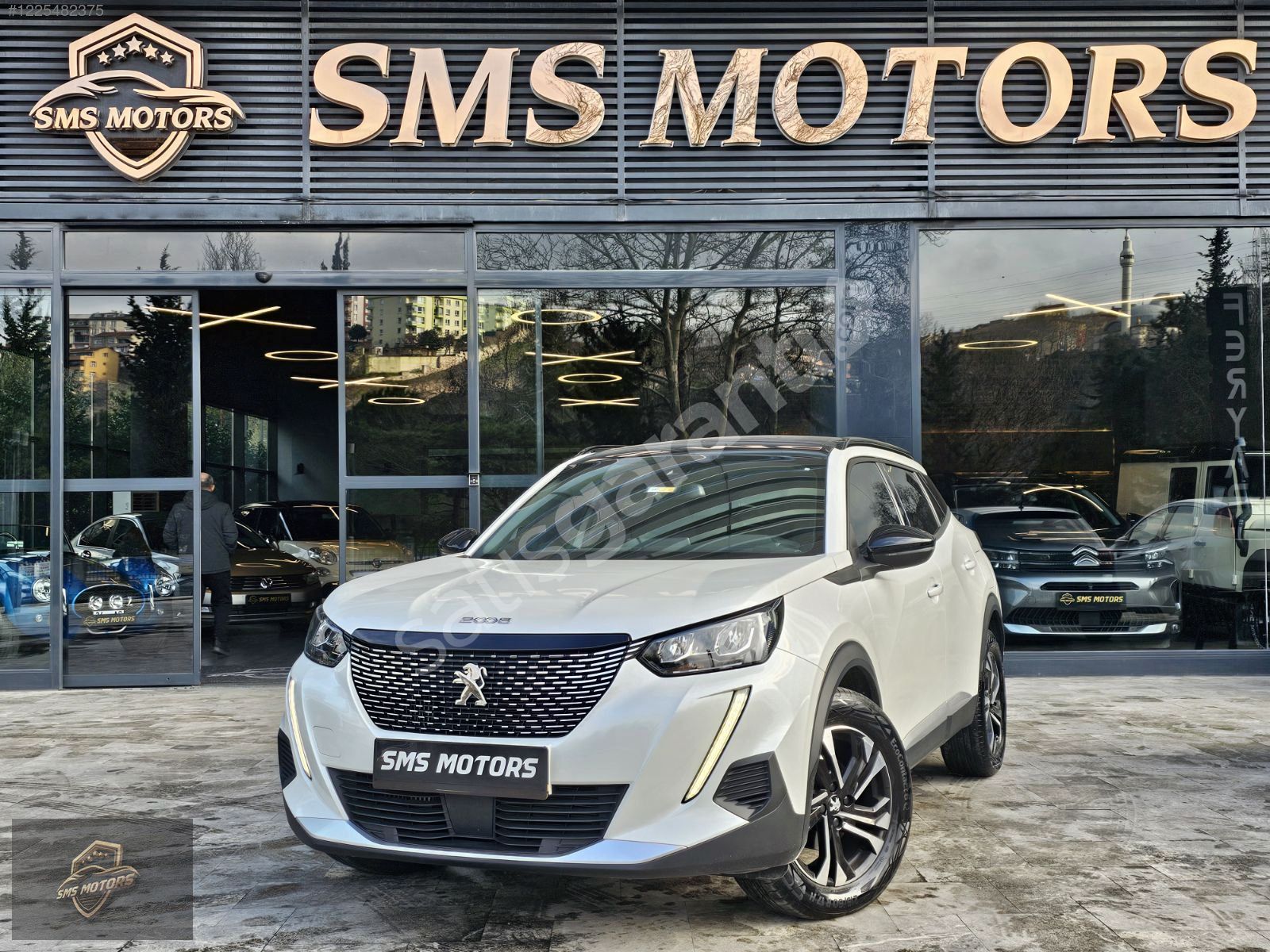 SMS MOTORS 2023 PEUGEOT 2008 ALLURE CAM TAVAN-360-K.ŞARJ-S.BEYAZ