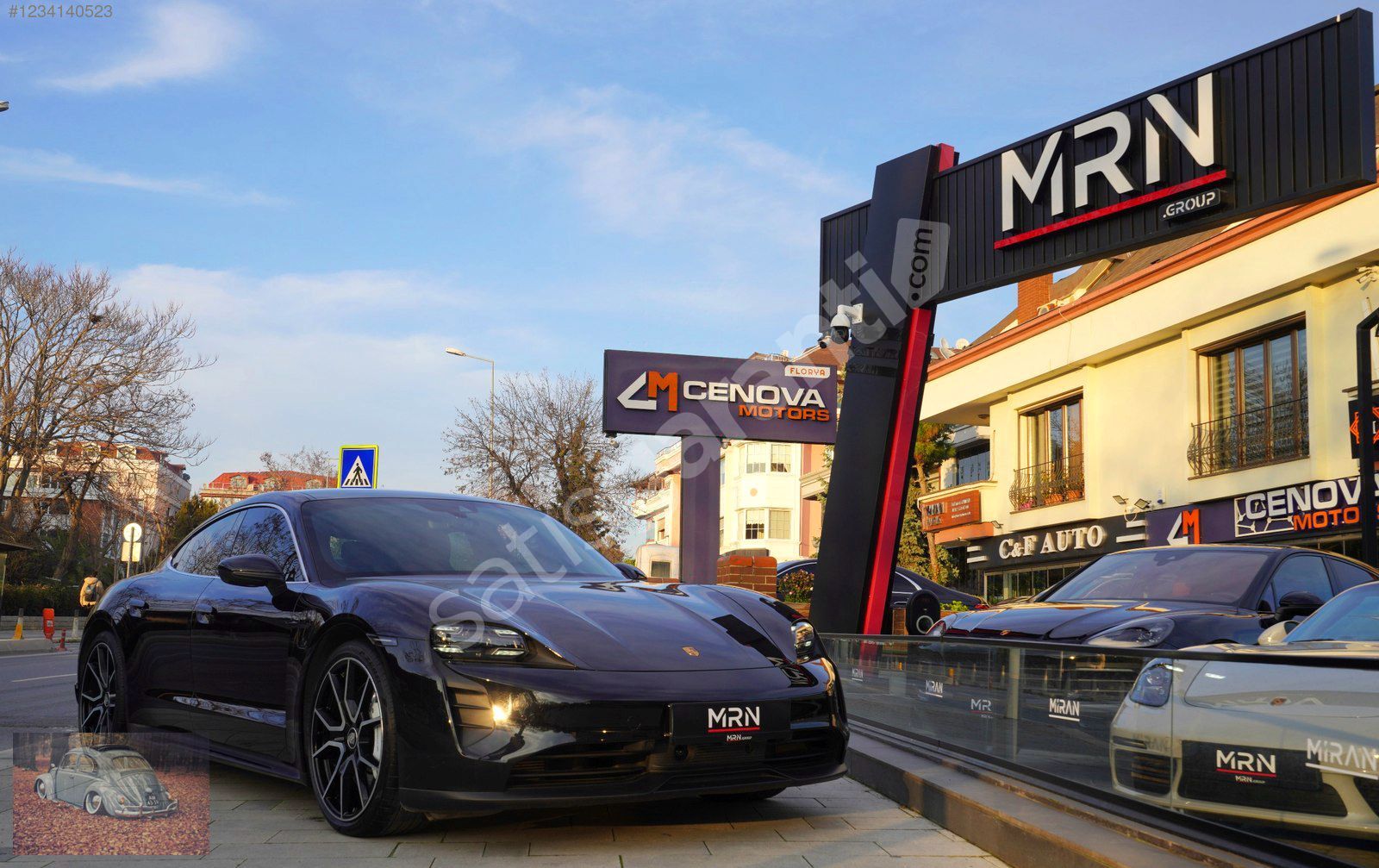 MRN GROUP 2022 PORSCHE TAYCAN-A.AKS-GECE GÖ-SPOR DİZAYN-SOĞUTMA-