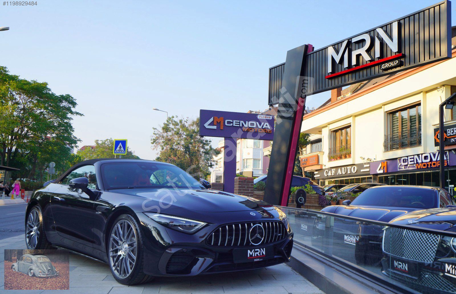 MRN GROUP 2022 MERCEDES BENZ SL43-SOĞUTMA-BURMESTER-KARBON-