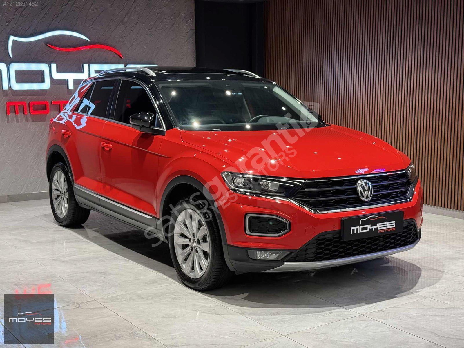 MOYES / 2019 VW T-ROC 1.5 HATASIZ ÇİFT RENK CAM TAVAN 17.000 KM