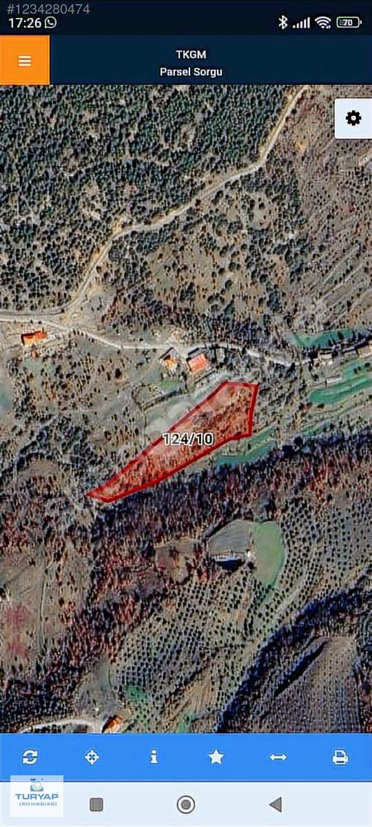Muğla Kavaklıdere Nebiler Mahallesi'nde Satılık Tarla