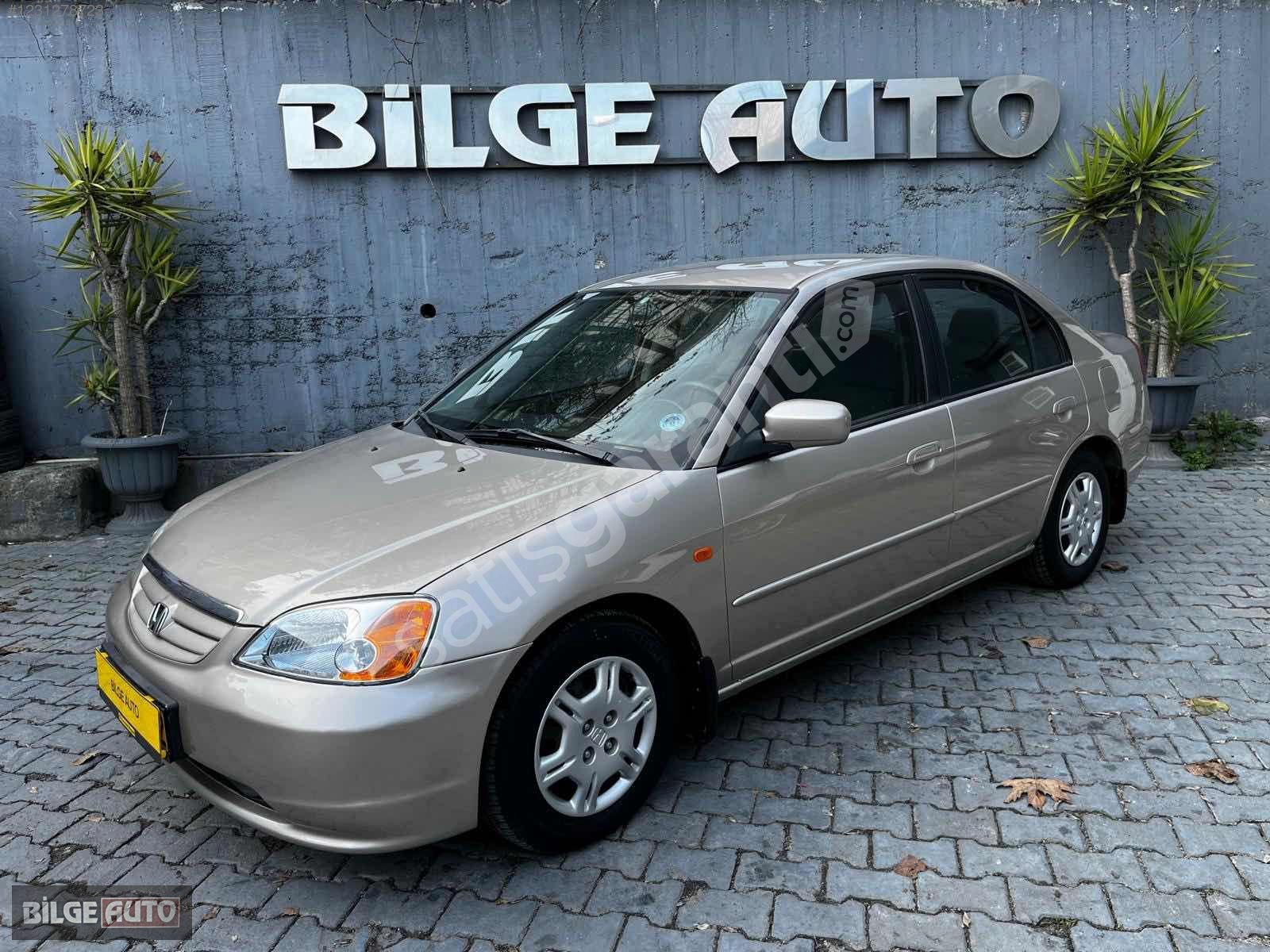 ORJINAL 184.000 KM DE 2002 HONDA CİVİC 1.6 İ VTEC OTOMATİK VİTES