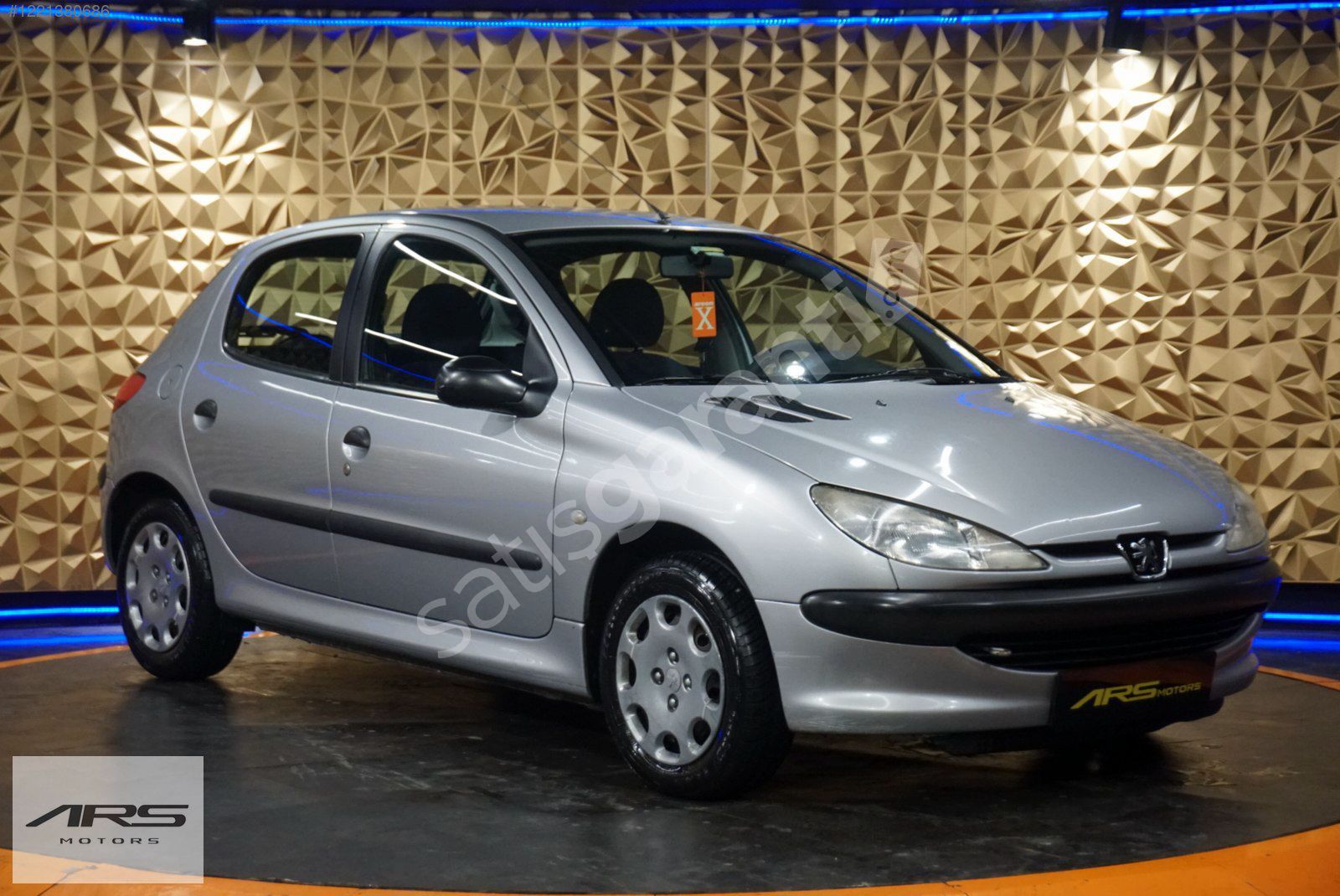 ARS MOTORS 2001 PEUGEOT 206 1.4 XR+OTOMATİK+90.000 KM