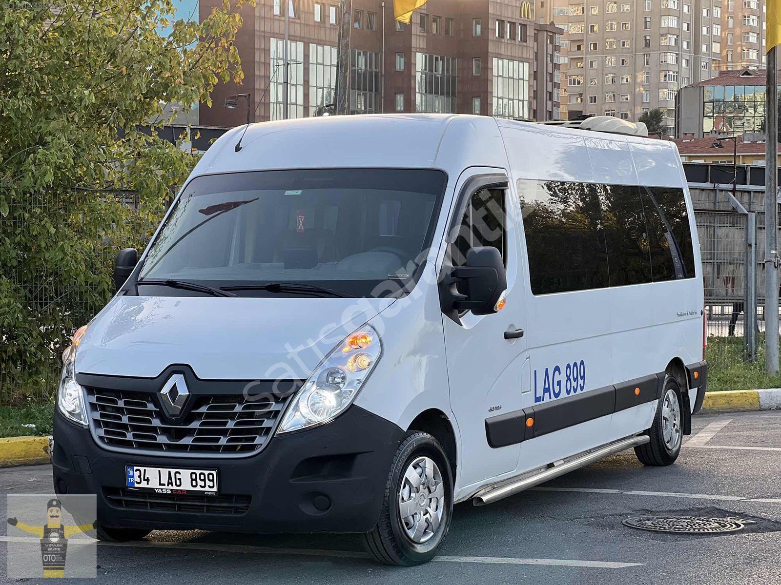 L PLAKA İLE BİRLİKTE 2015 RENAULT MASTER 16+1